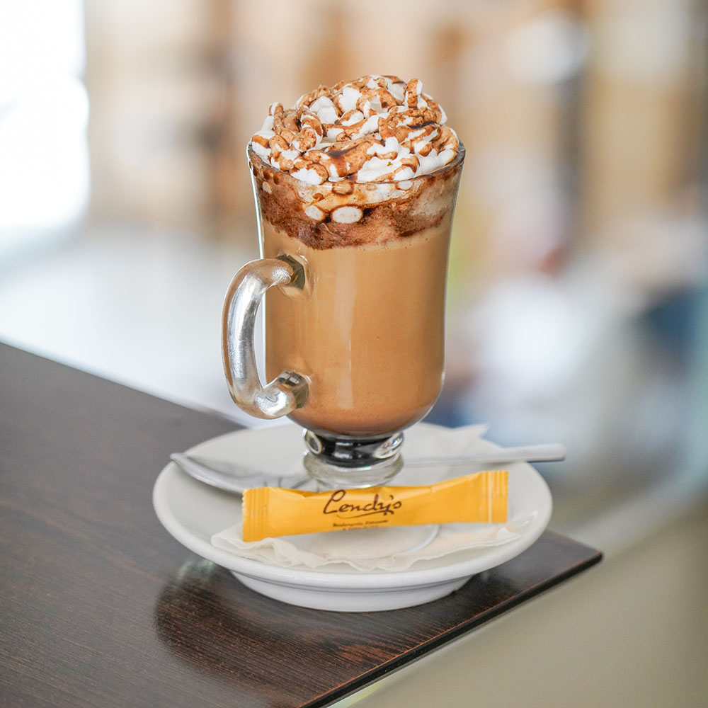 Cappuccino con panna